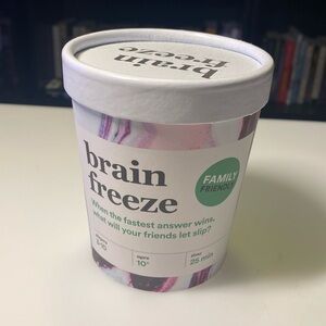 Brain Freeze Card Game